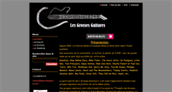 Desktop Screenshot of lesgrossesguitares.com